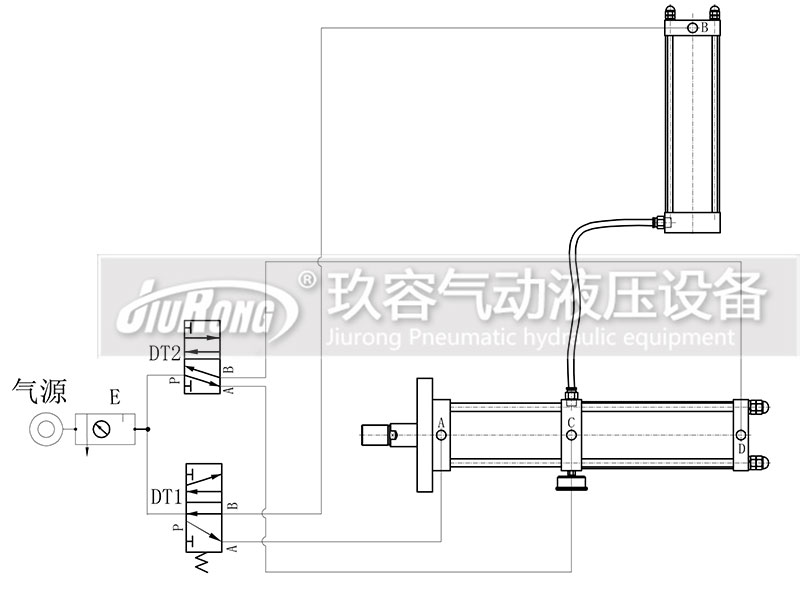 JRAB分體式小优视频官方下载缸氣路連接圖
